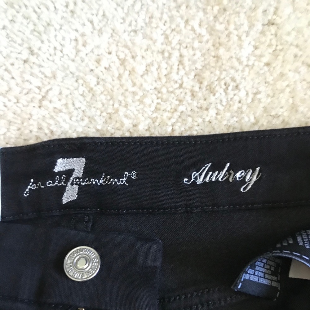 Aubrey Super High Waist Jeans-7 For All Mankind - Picture 6 of 8